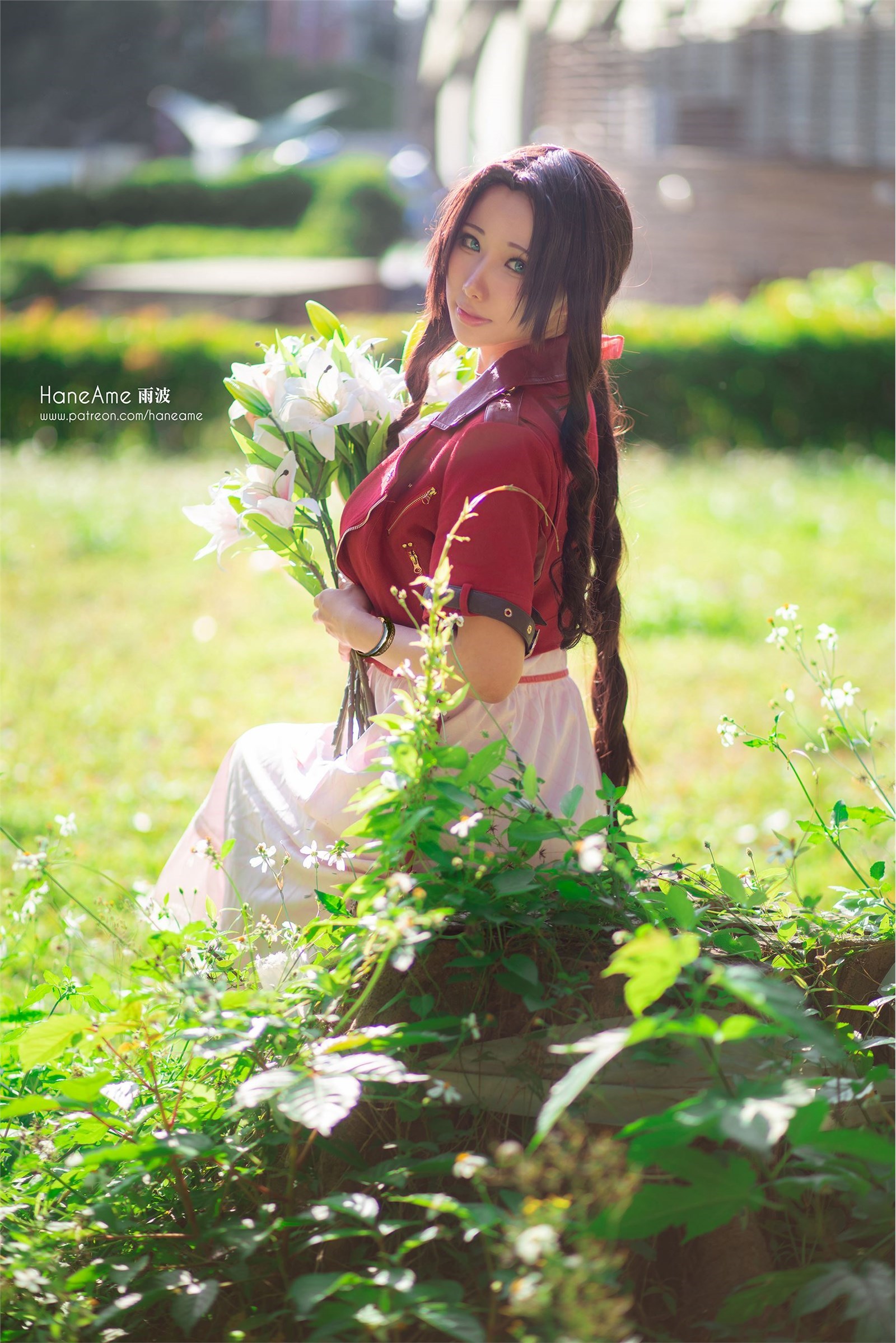 Rain waves_ HaneAme - NO.107 April 2020 Aerith (Final Fantasy - Alice)(10)